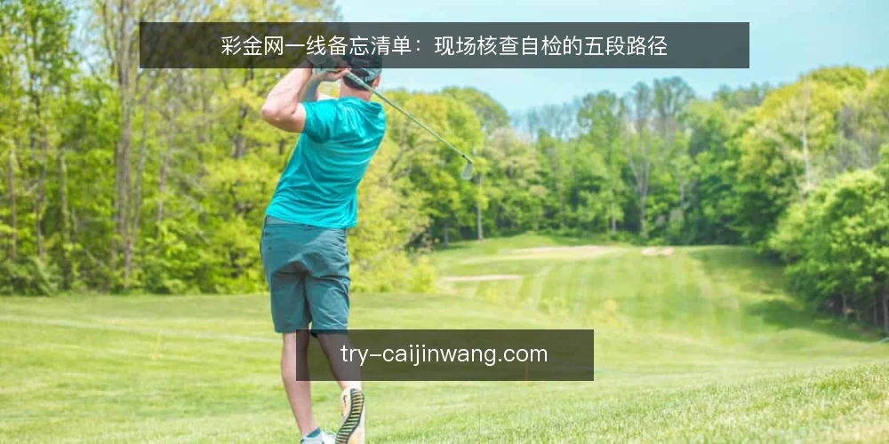彩金网一线备忘清单:现场核查自检的五段路径 — 现场信号:先看哪些变化 配图